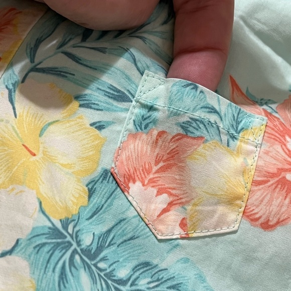 Janie and Jack Tropical Romper - Picture 5 of 7